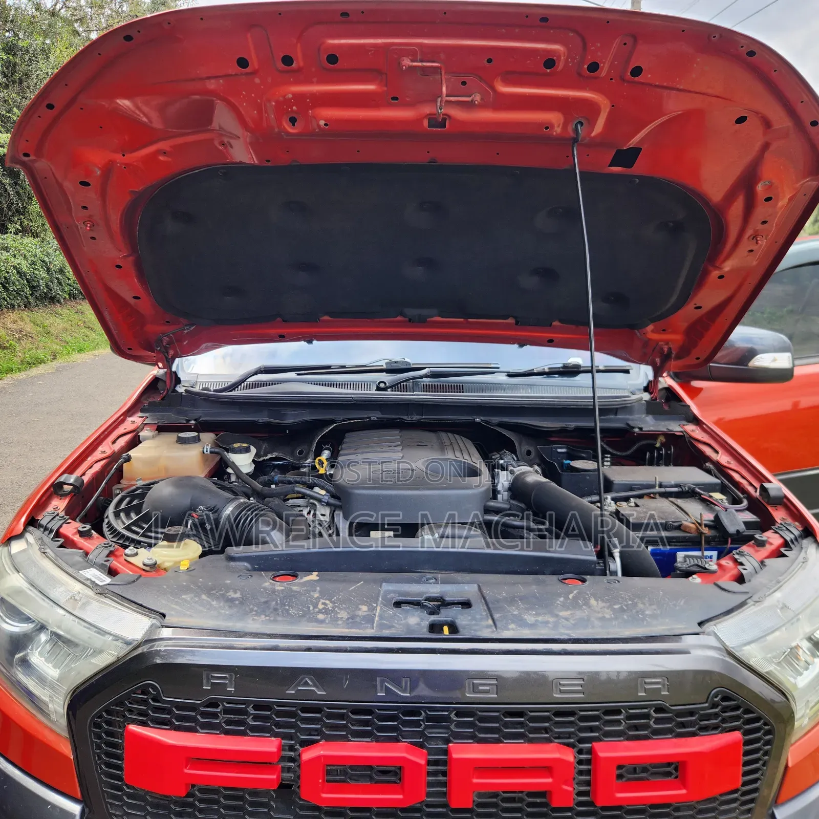 Ford Ranger Wildtrak 2014 Orange