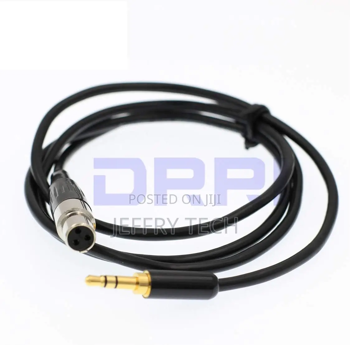 XLR Female to 3.5mm TRS Male Per Lapel Microphone Audio Cabl