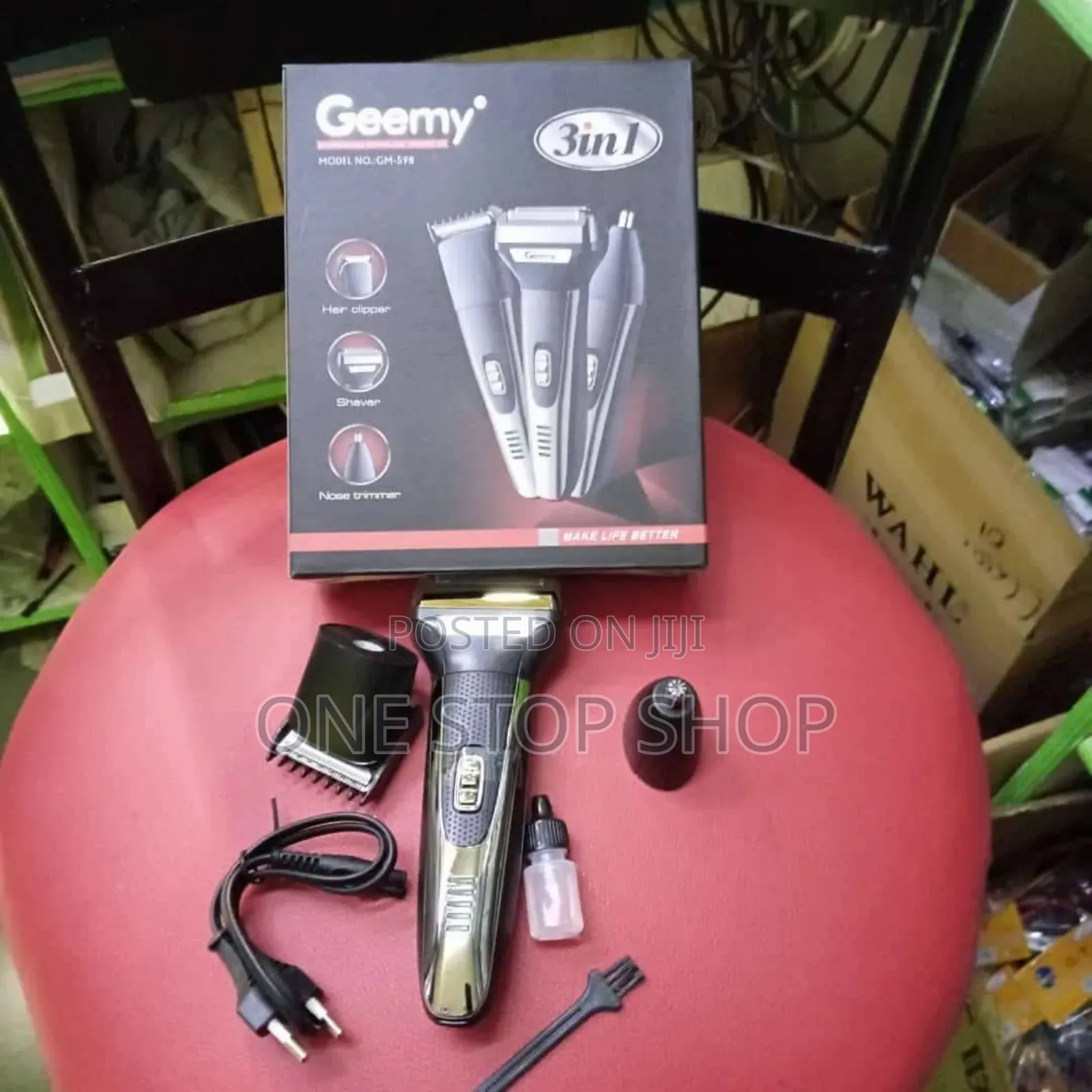 Generic Geemy 3in1 Smother, Shaver,Nose Trimmer