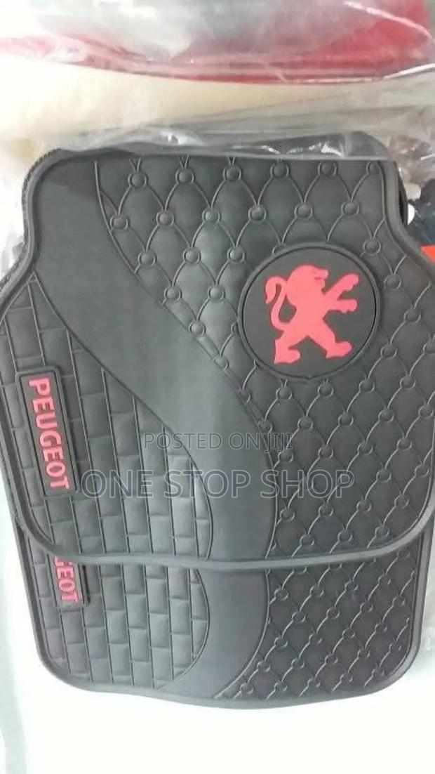 Peugout 5pcs Carpet Logo Waterproof Mats - thumbnail 2