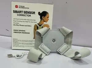 *Rechargeable Smart Sensor Posture Corrector .