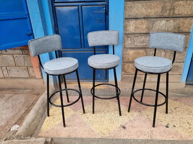 Grey Kitchen Counter Stools - main view