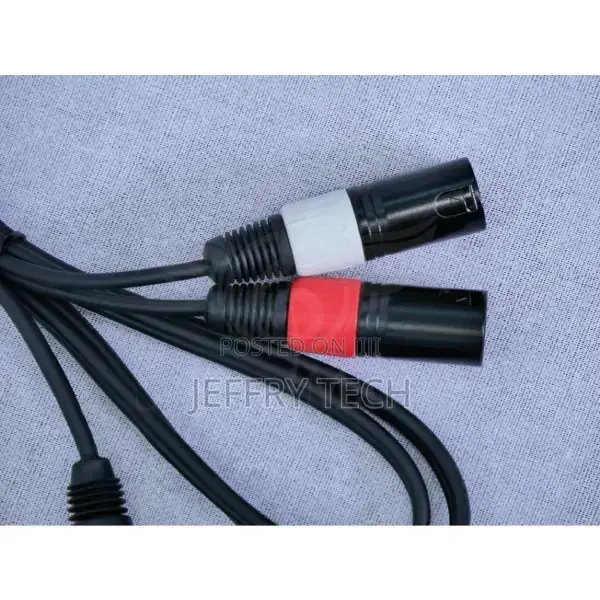 Sound Master Y Cable 2 Male XLR to 1 Female XLR 1.5m