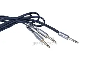 Original Cable Jack Stereo J128 to 2x Jack Mono Tj128