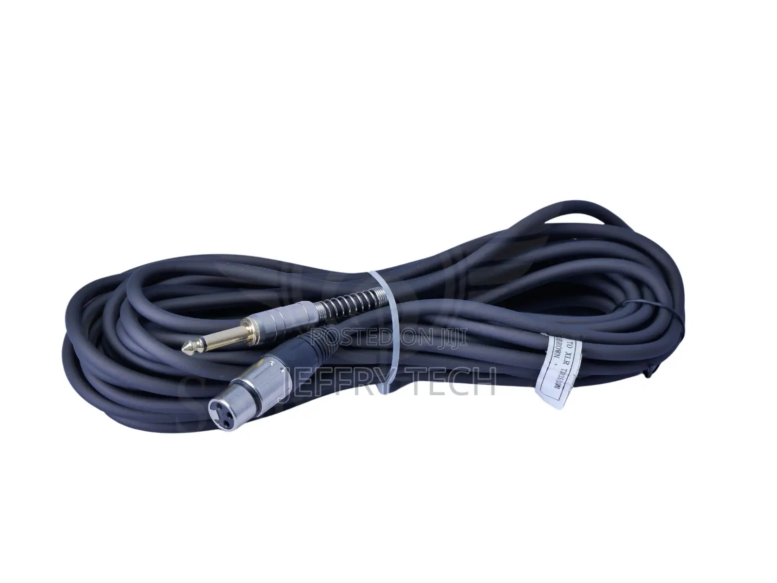 Signal Cable 1/4′′ Jack to XLR (F)10m-Tx035(F) Tj128 10m