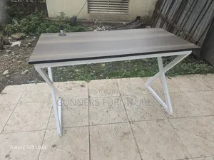 Metallic Frame Desk