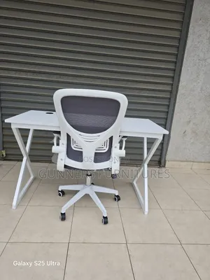 Office Desk And Chair.