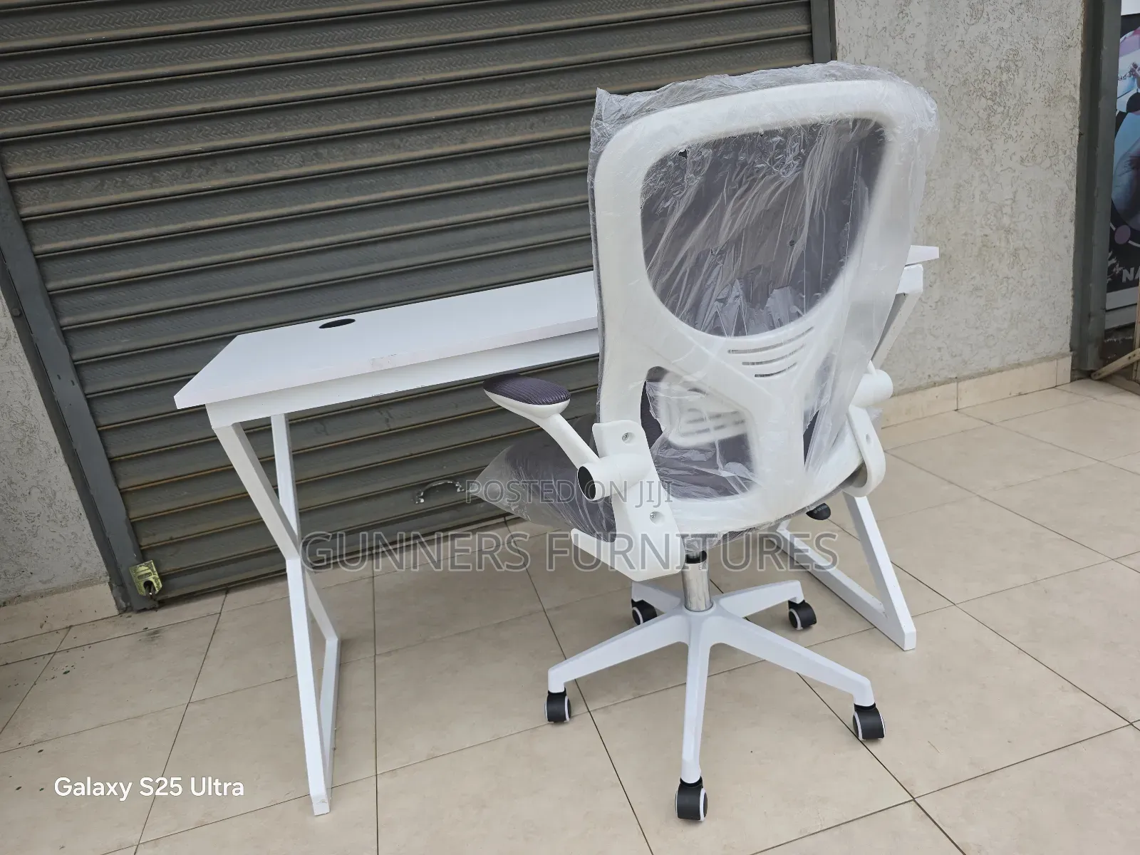 Office Desk And Chair.