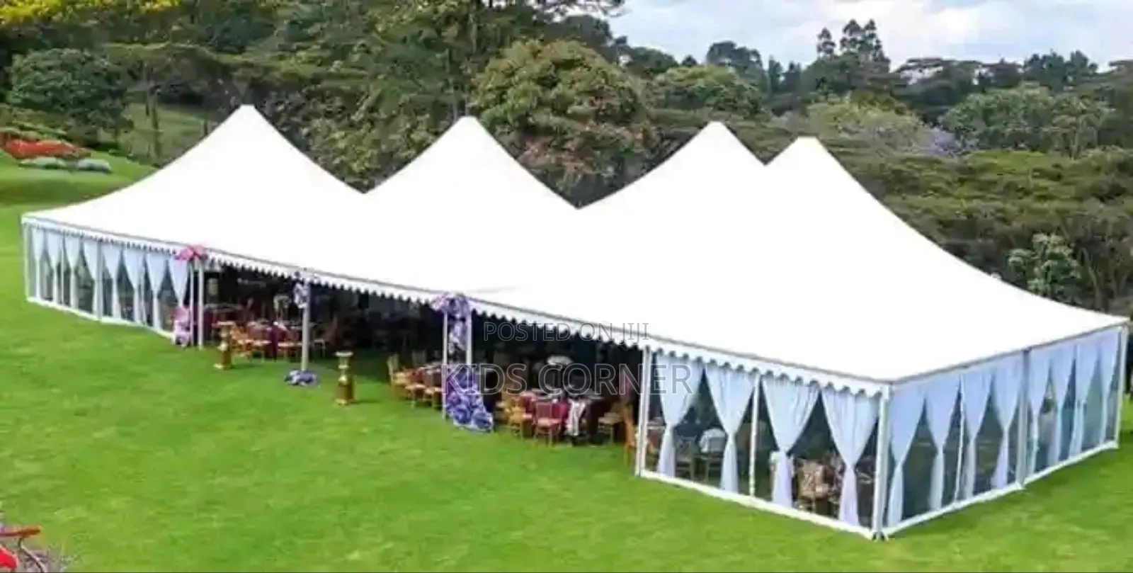 B-Line Tent for Hire – Neat, Spacious Weather-Ready