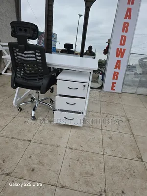 Office Desk And Chair.