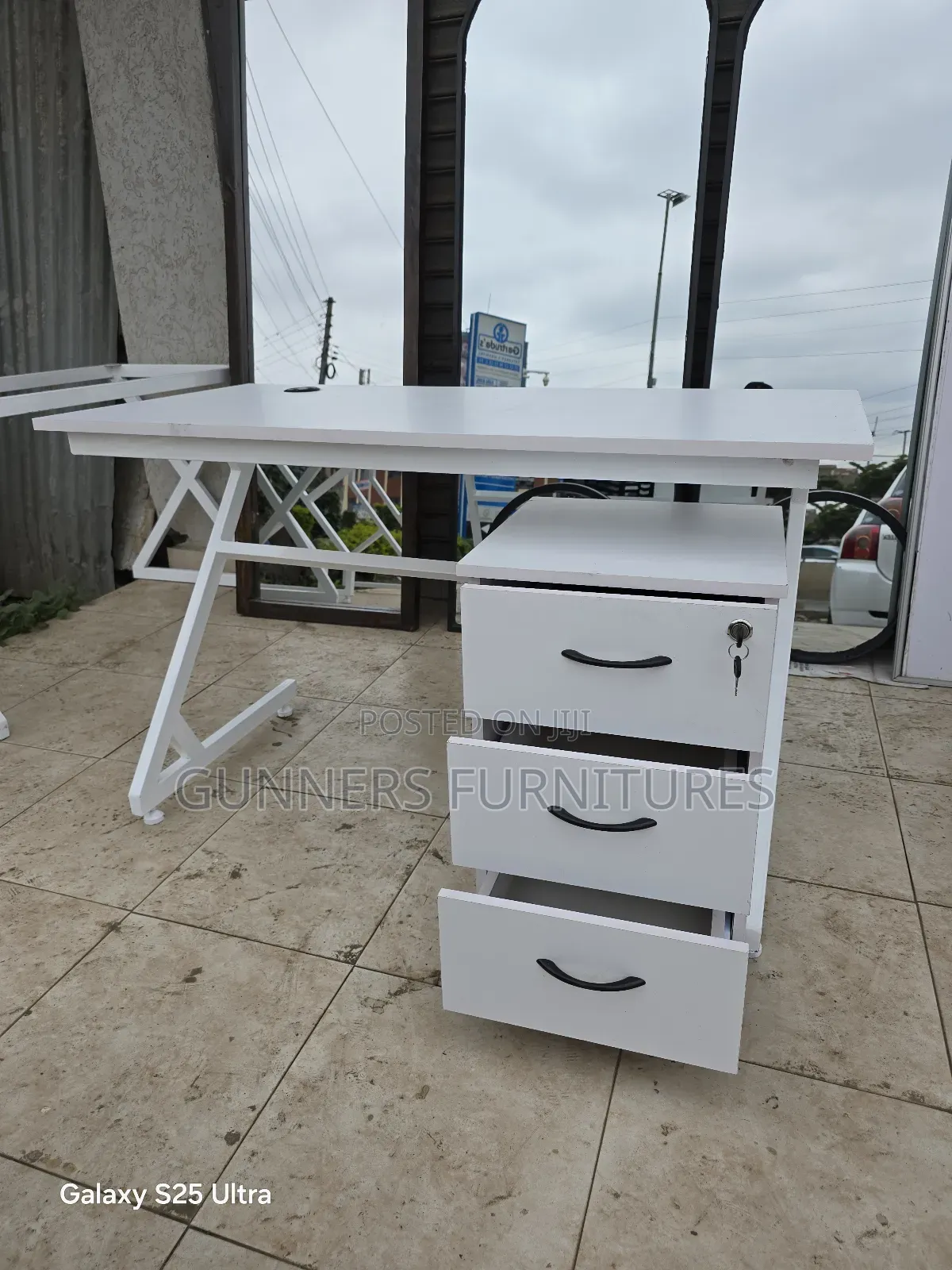 Combo Desk And Pedestal.