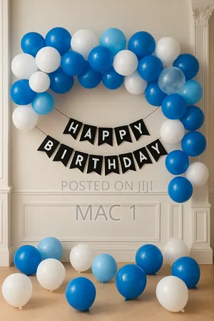 Birthday Boy Decorations Balloons and Accessories