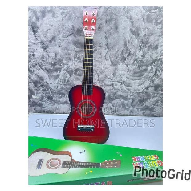 6 Strings Acoustic Guitar 23 Inches Long - main view