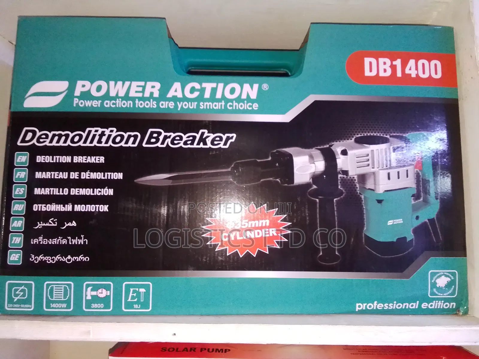 Power Action Demolition Breaker 1400 W