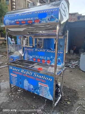 500 LTRS Water Refilling Station With a Combo Bottle Rinser
