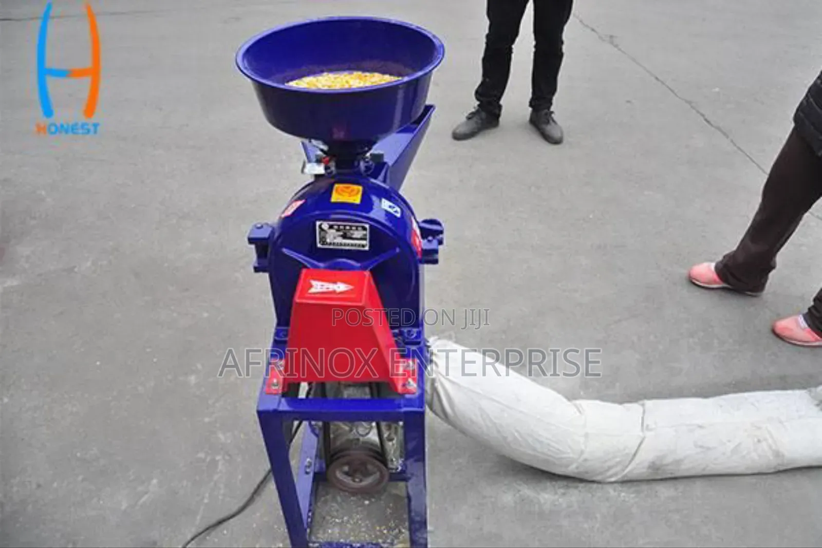3hp Motor Driven Disc Mill Machine