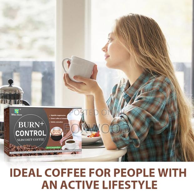 Natural Herbal Burn + Control Slim Diet Coffee Weight Loss - main view