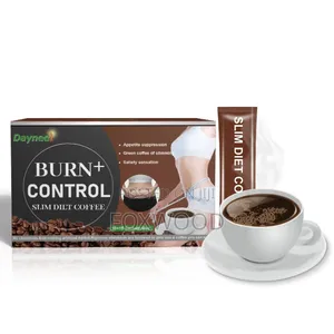 Natural Herbal Burn + Control Slim Diet Coffee Weight Loss