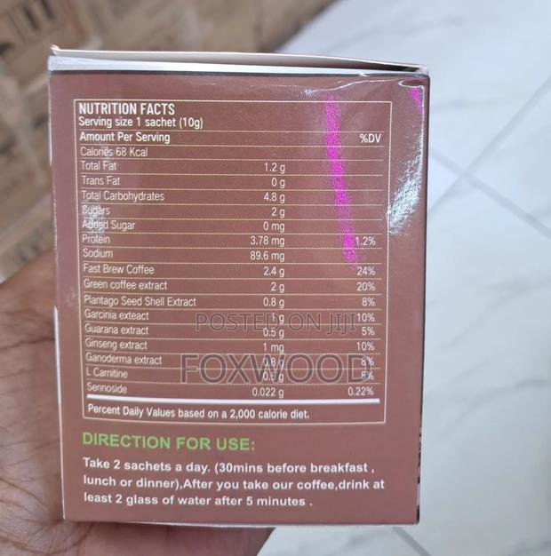 Natural Herbal Burn + Control Slim Diet Coffee Weight Loss - thumbnail 7