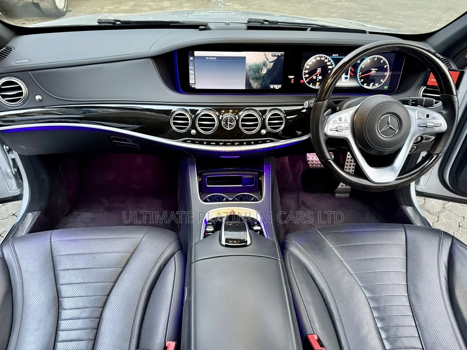 Mercedes-Benz S-Class S 400 d 4MATIC (W222) 2018 Silver