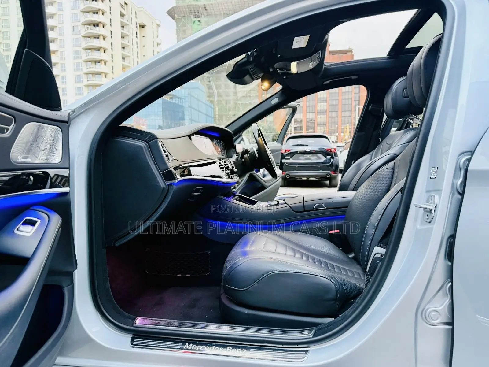 Mercedes-Benz S-Class S 400 d 4MATIC (W222) 2018 Silver