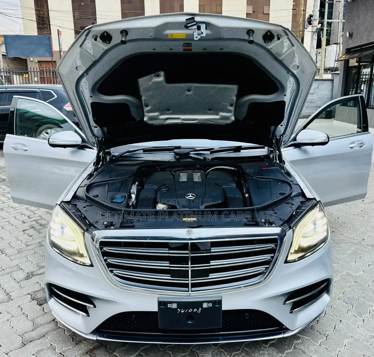 Mercedes-Benz S-Class S 400 d 4MATIC (W222) 2018 Silver