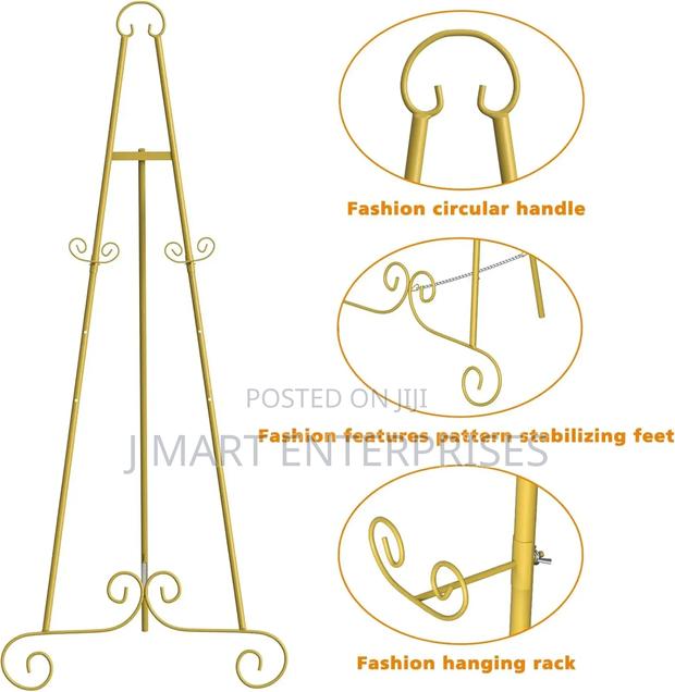 Gold Easel Stand for Sign - thumbnail 5