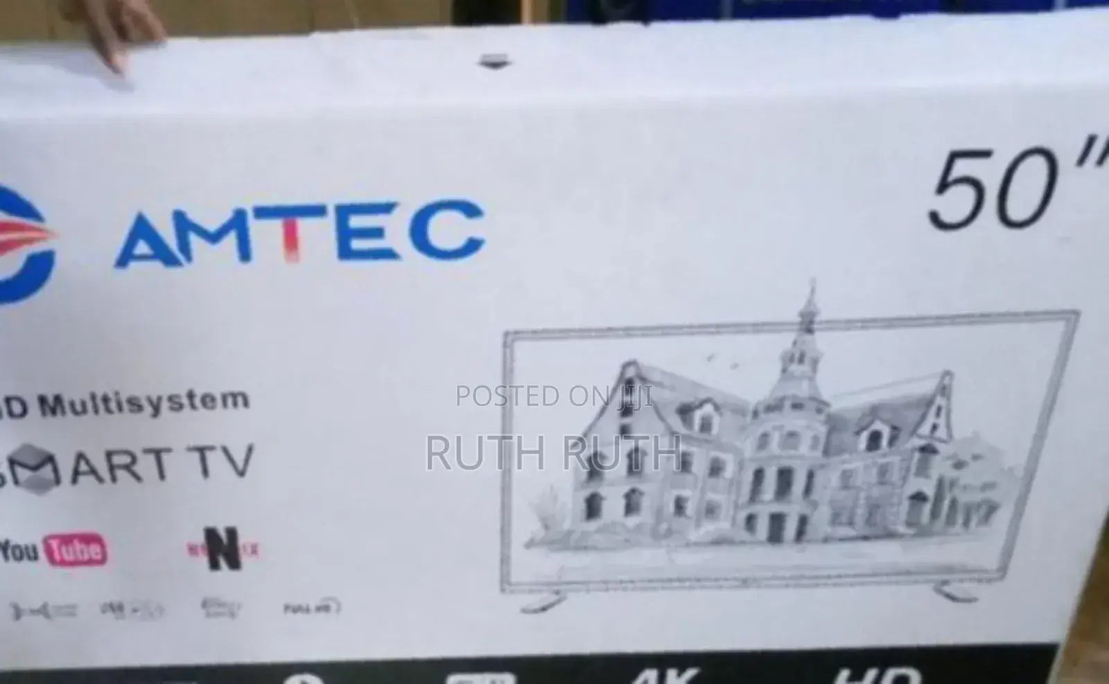 Amtec 50 Inches Smart Tv