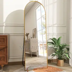 50*180 Full Length Unbreakable Arched Floor Mirror W Stand