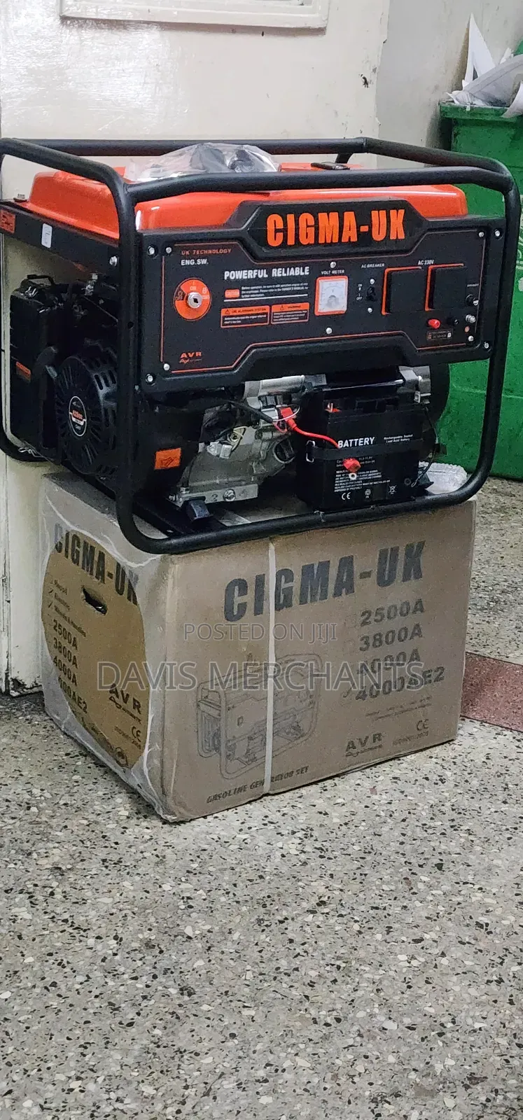 3kvagenerator Machine With 4 Stroke Engine