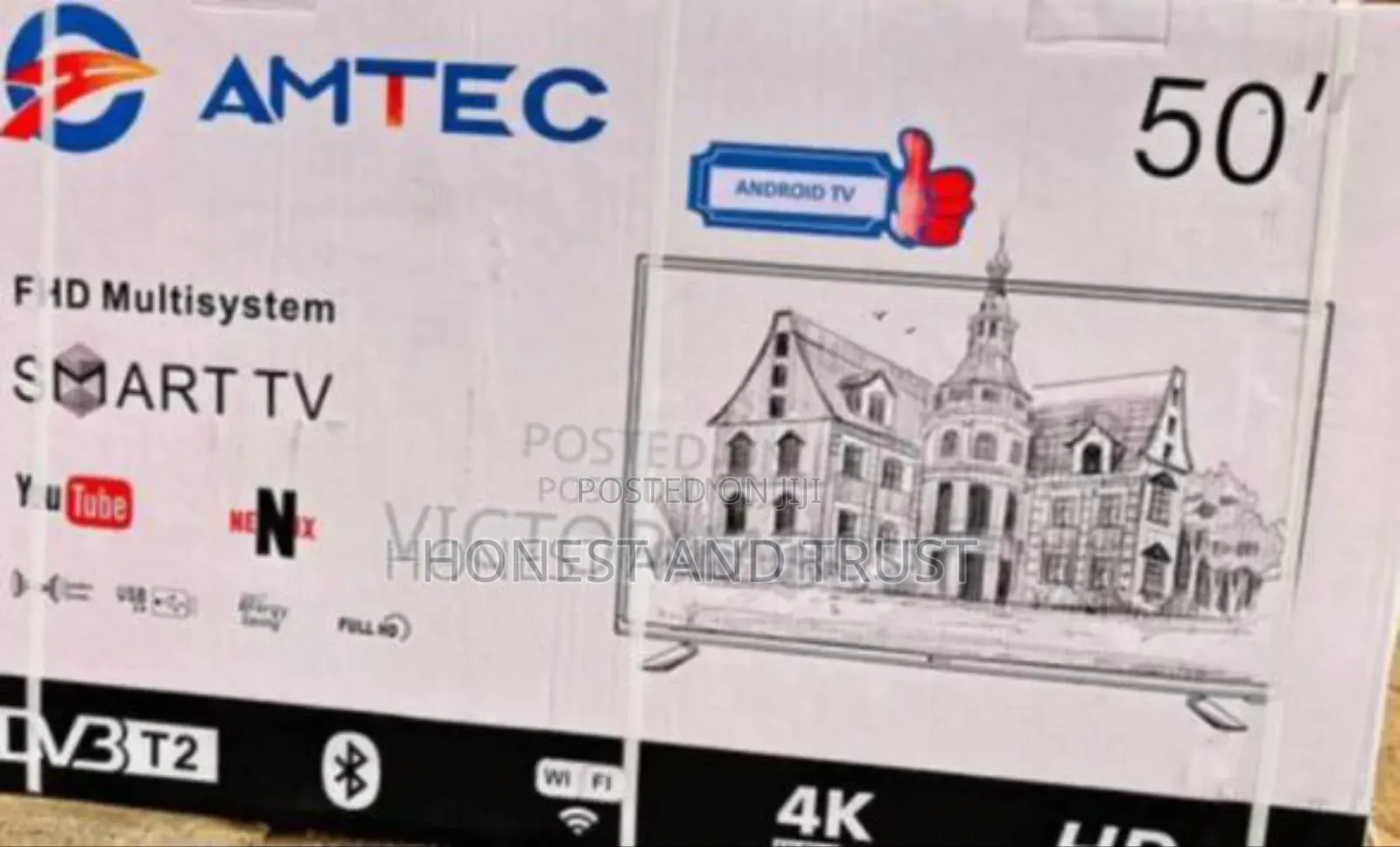 Amtec 50 Inch Smart Tv