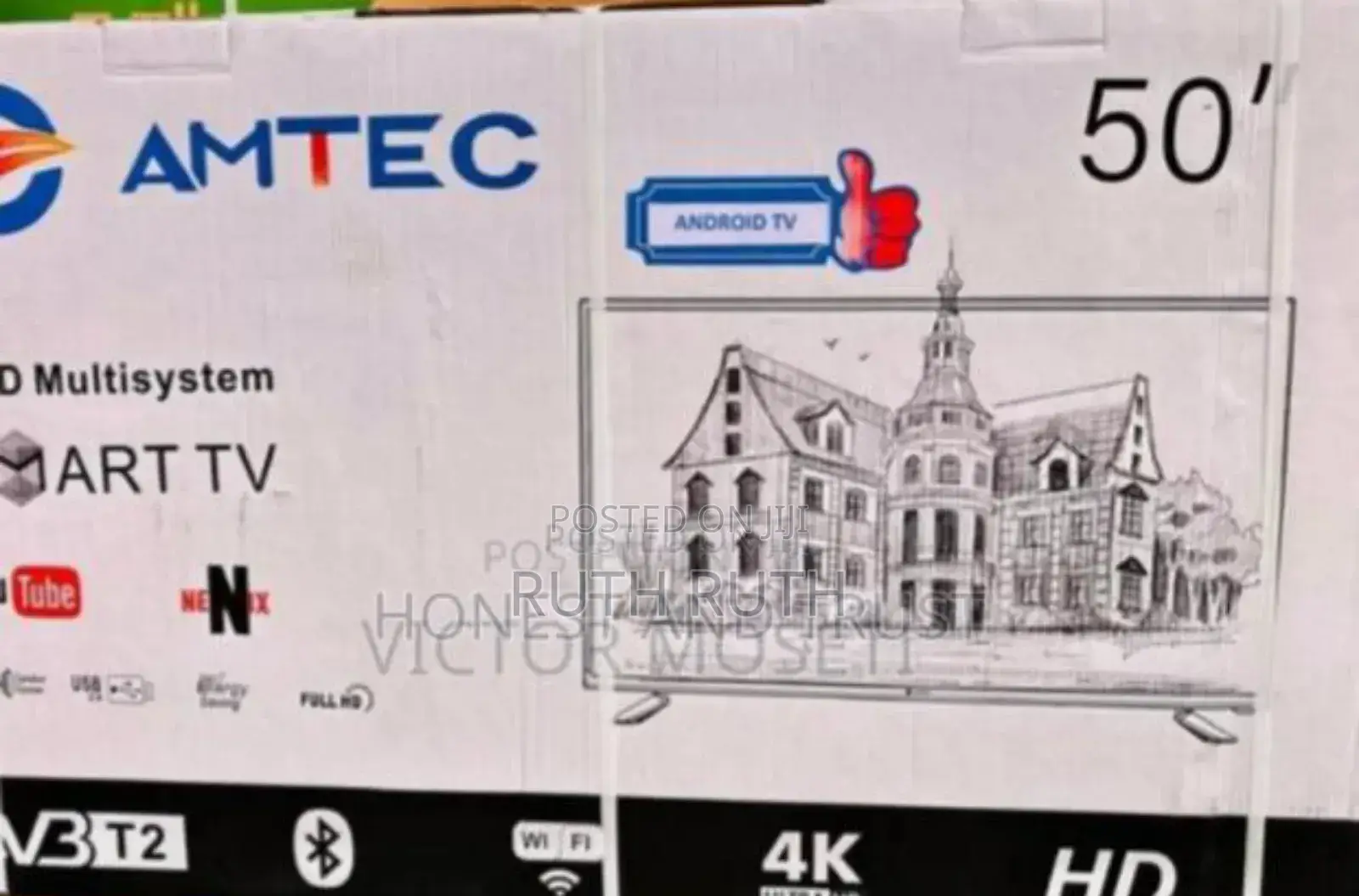Amtec 50 Inch Smart Tv