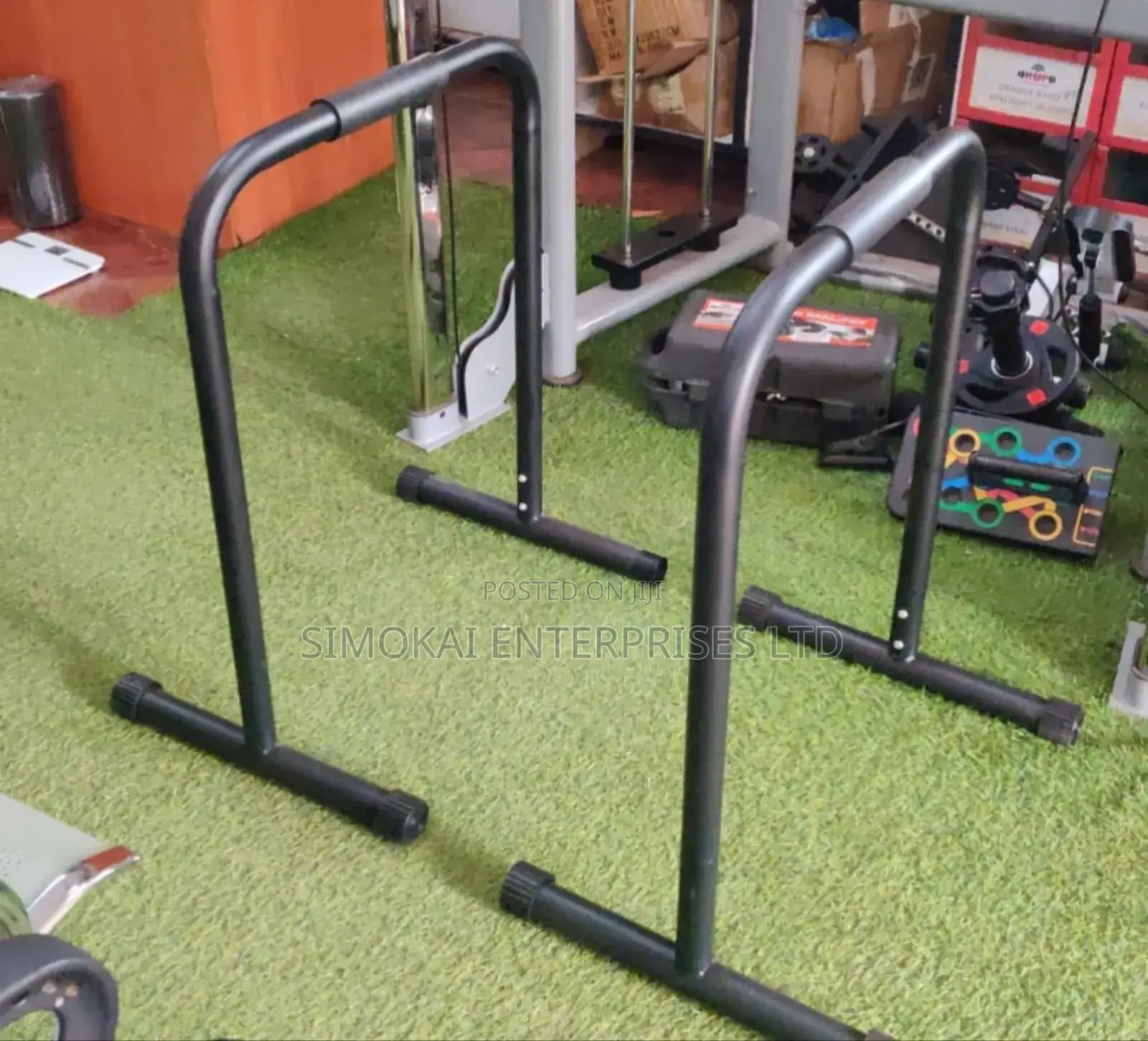 Exercise Dip Bars Length 64cm Width 46cm Height