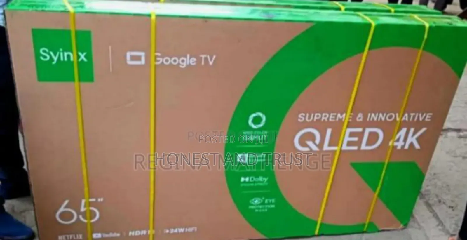 Syinix 65 Inches Smart Tv