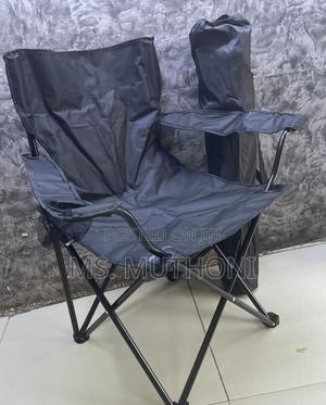 Black Outdoor/ Camping Foldable Seat - thumbnail 2