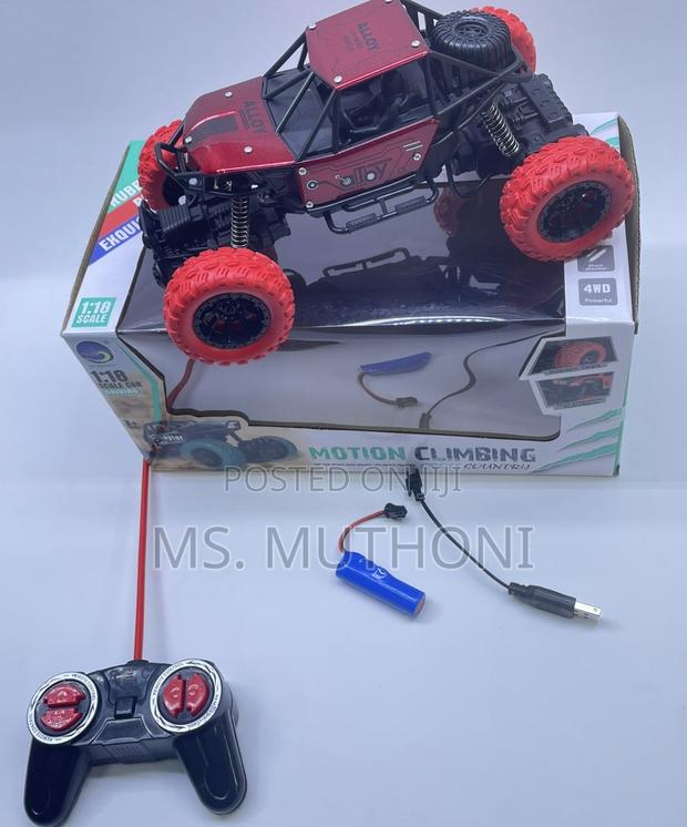 Red Monster Truck ( Rechargeable/ Remote Controlled)