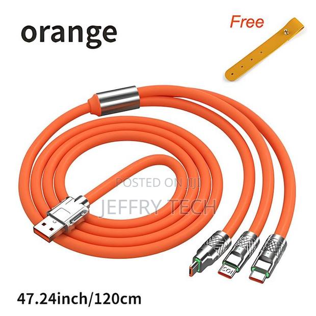 Universal 3-in-1 Usb Cellphone Cables, Multiple Charger Cord - main view