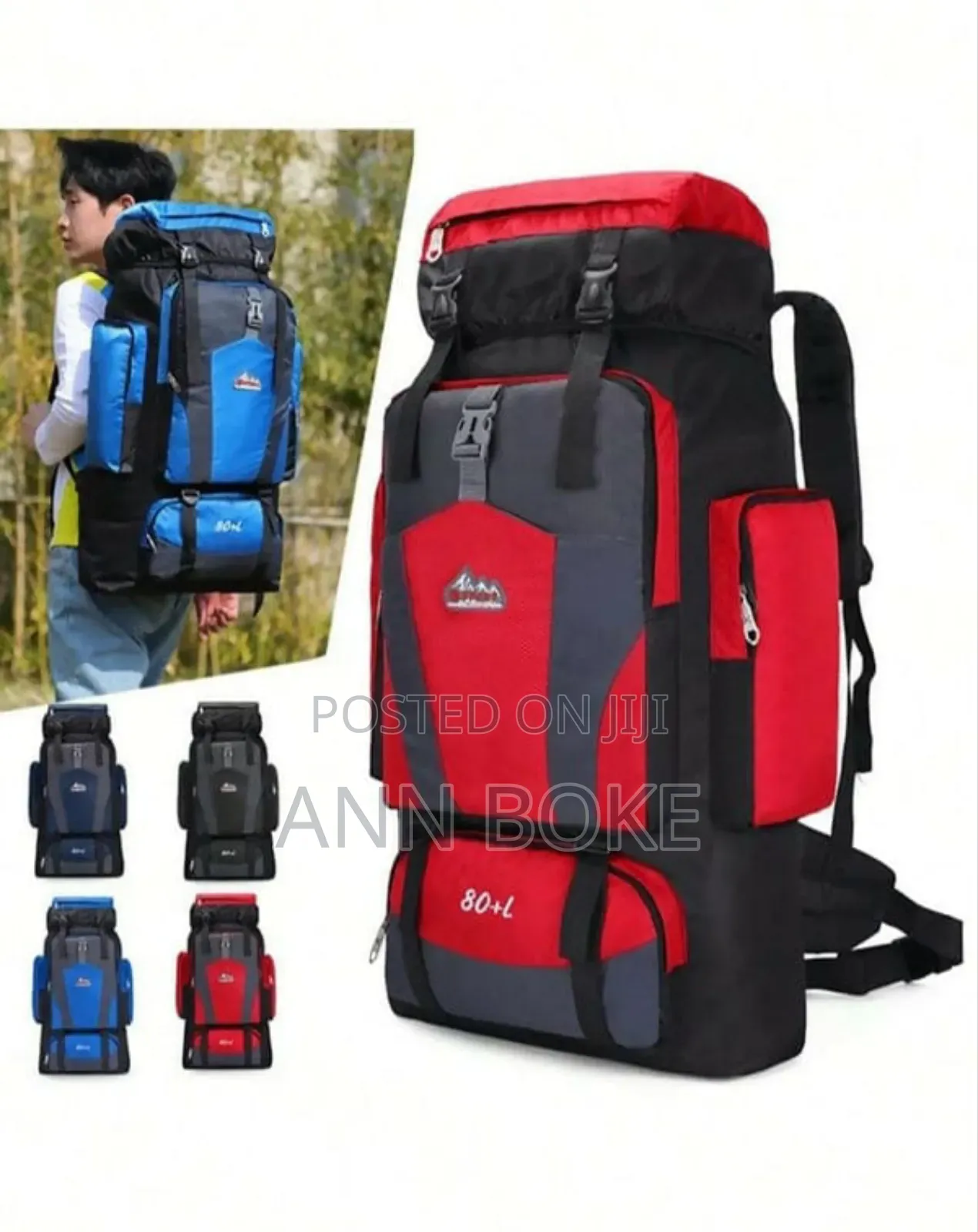 Camping Bag/Hiking Bag
 Capacity 80ltrs
600d