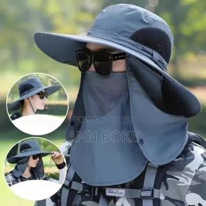 Uv Protection Sun Hat With Neck and Face Flap - main view