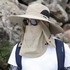 Uv Protection Sun Hat With Neck and Face Flap