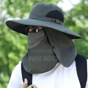 Uv Protection Sun Hat With Neck and Face Flap