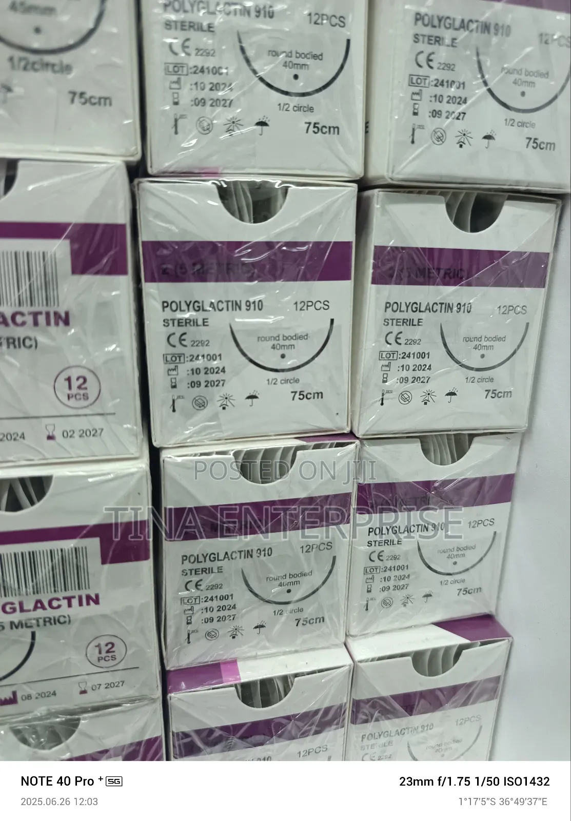 Vicryl Sutures**