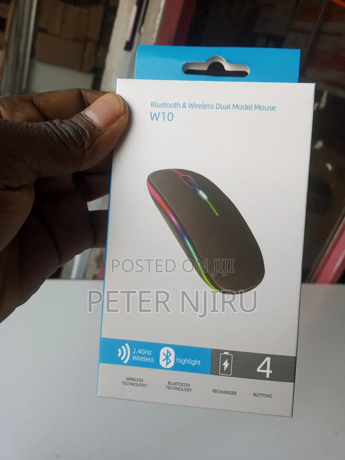 Bluetooth and Wireless Mouse Available.