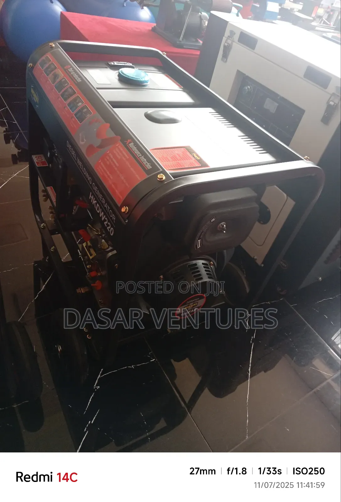 Welding Generator 8kva 220amps