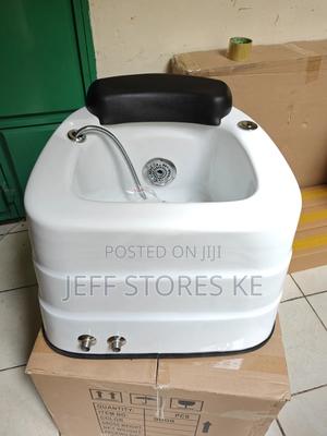 White Small Sized Fibre Spa - thumbnail 2