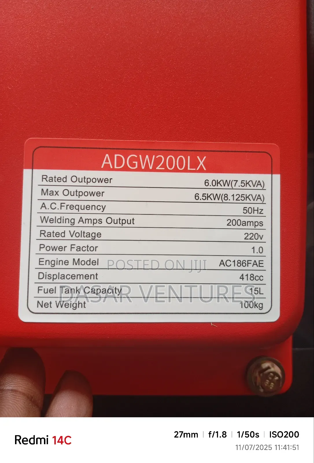 Aico Diesel Welder Generator