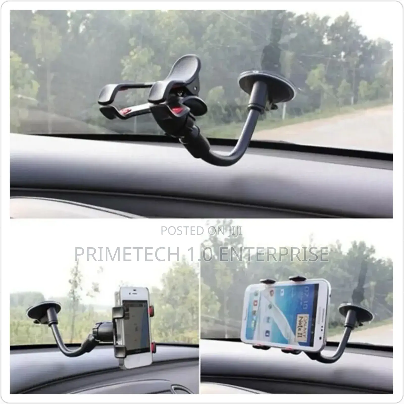 360 Degree Rotating Suction Car Phone Holder