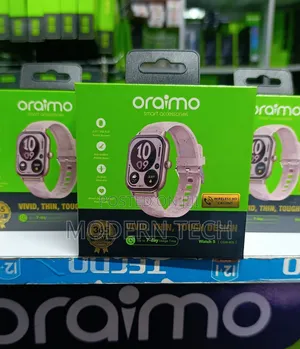 Oraimo Watch 5 2.01" Hd Panda Glass Watch