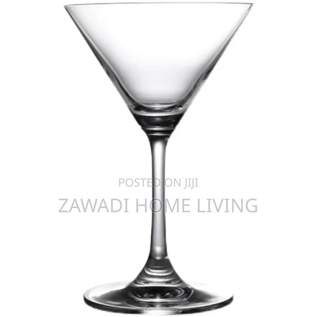 Modern Design 2 Martini Goblet Glasses