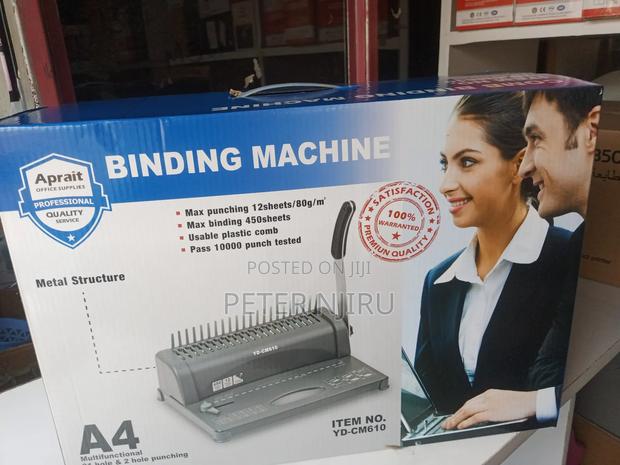 Upright High Quality Binding Machine - thumbnail 3